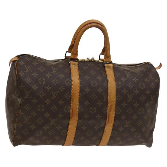LOUIS VUITTON Monogram Keepall 45 Boston Bag M41428 - Picture 1 of 16